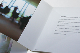 Brochure design for San Francisco law firm, Howard Rice